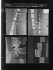Boys taking exercise; Christmas Seals; Presentation (4 Negatives (December 19, 1958) [Sleeve 43, Folder d, Box 16]